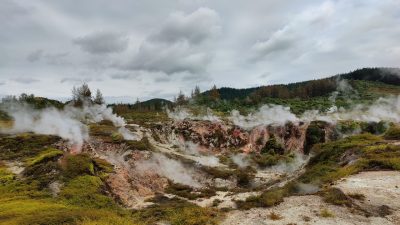 Taupo – Kräfte sammeln mit Geothermie
